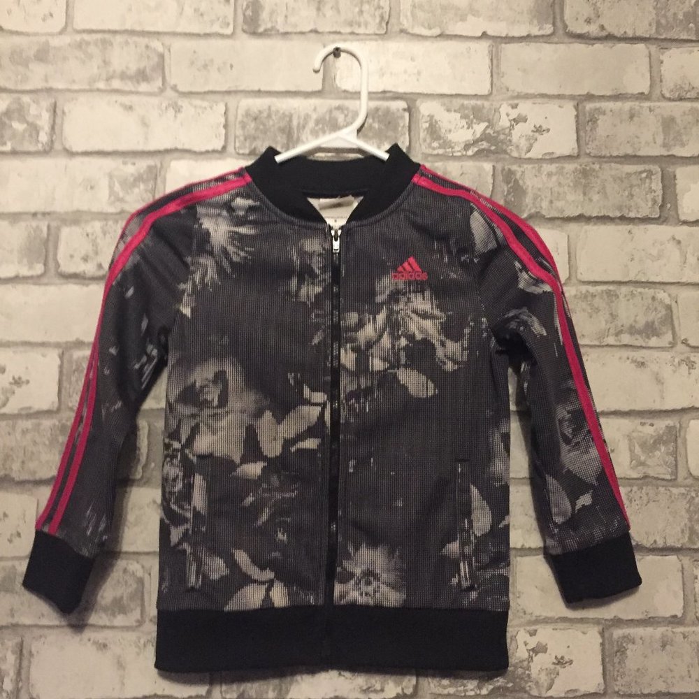Adidas Girl's Zip-Up Jacket Size 6